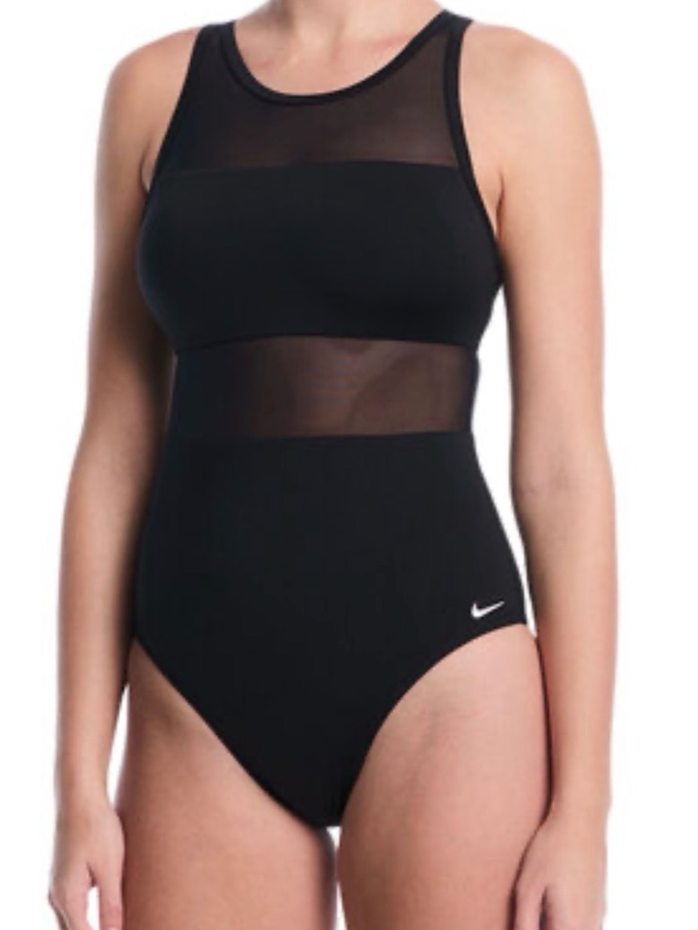 Nike Swim Mesh One Piece Swimsuit Women’s Medium Bathing Suit NWT